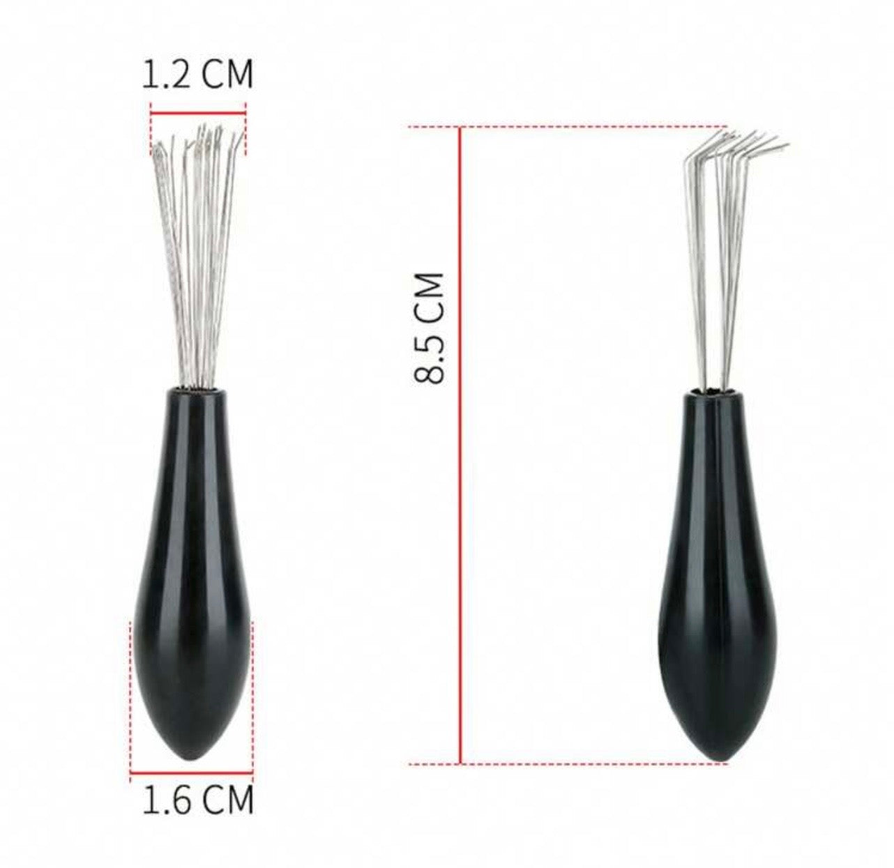Hair Brush Cleaner Set — Remove Hair, Lint & Buildup from Any Brush or Comb
