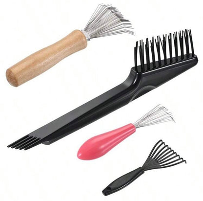 Hair Brush Cleaner Set — Remove Hair, Lint & Buildup from Any Brush or Comb