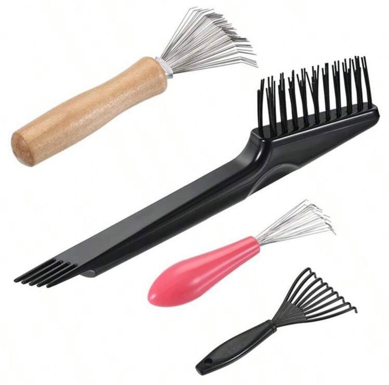 Hair Brush Cleaner Set — Remove Hair, Lint & Buildup from Any Brush or Comb