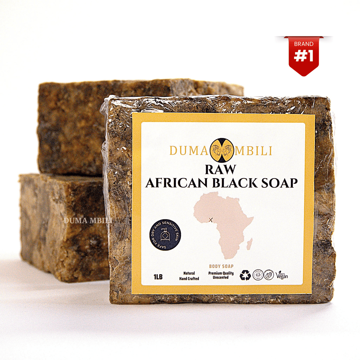 Authentic African Black Soap | Organic Skincare for Clear &amp; Glowing Skin - Sk Store