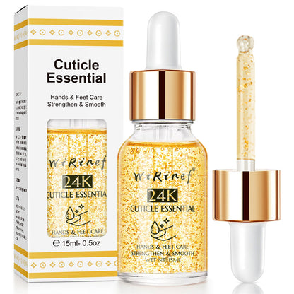 Nail Care Oil with Plant Extracts for Manicure